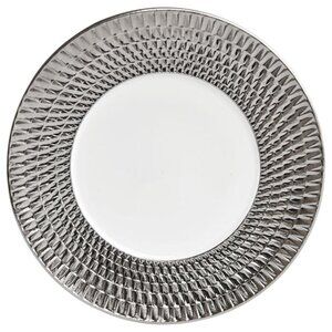 Bernardaud Twist Platinum Salad Plate 8.5'' - NEW $235